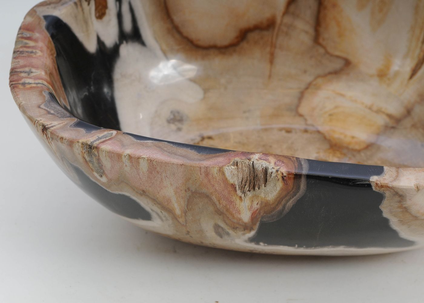 Schaal versteend hout 9516 - Afbeelding 3