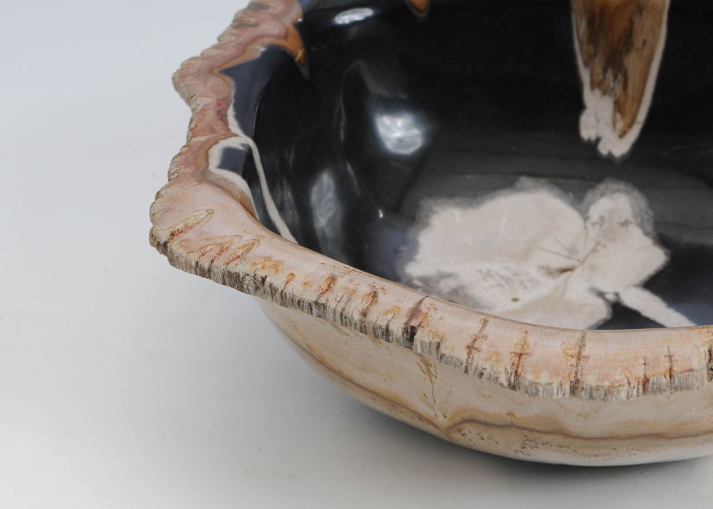 Schaal versteend hout 9822 - Afbeelding 2